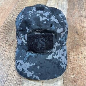 TruSpec Men's Digital Camo One Size Baseball Cap Hat Hook and Loop Outdoor